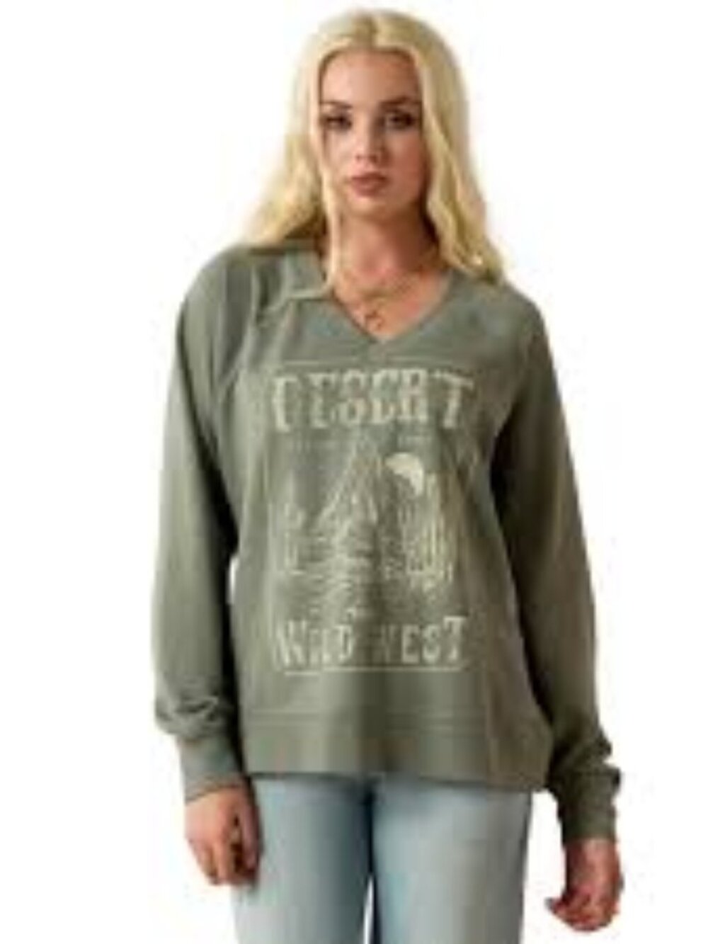 Women's Victoria Sweatshirt - Sea Spray | NWT